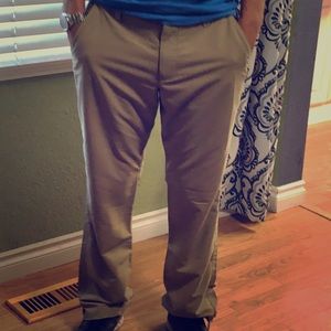 Men’s Khaki Under Armour Pants